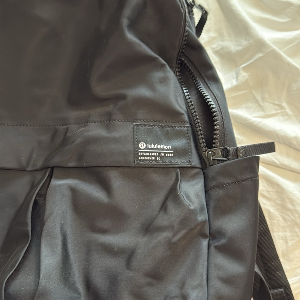 Lululemon Everyday Black Backpack - Picture 2 of 6